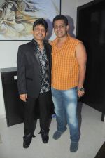 Kamaal Khan with Nasir Khan at Kamaal Khan_s house warming celebration party in Mumbai on 29th July 2012.JPG